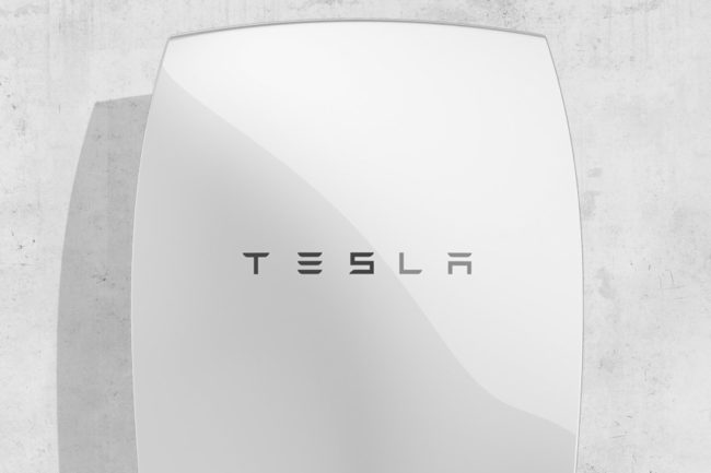 TESLA Powerwall Stromspeicher anfragen